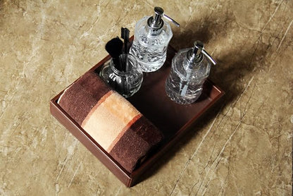 HofferRuffer Decorative Vanity Tray, Desktop Storage Organizer, Catchall Tray - Image 4