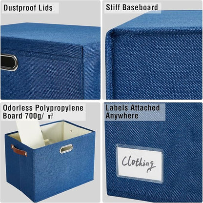17" Large Collapsible Storage Bins - Image 5