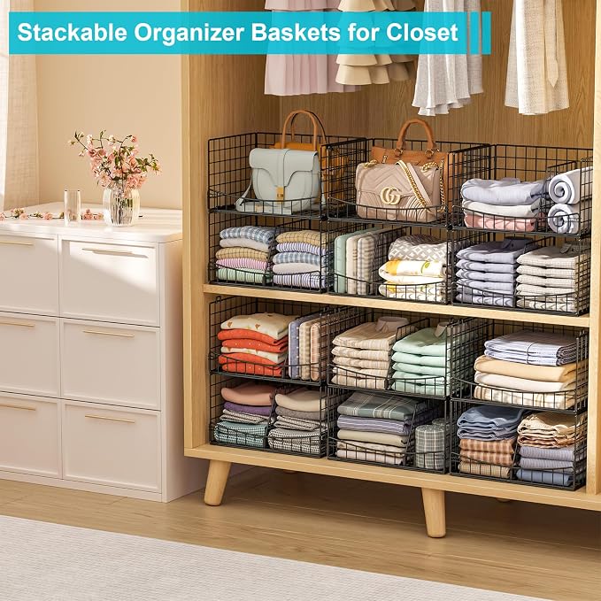 4-Tier Closet Organizers and Storage Shelves - Image 2
