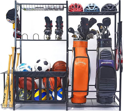 WALMANN Garage Sports Equipment Organizer, Golf Bag Stand by WALMANN