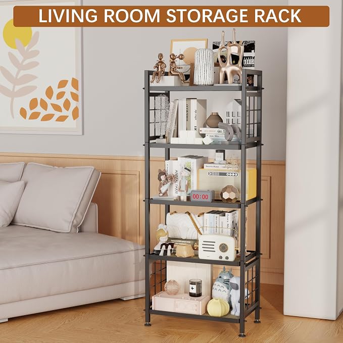 GIOTORENT 5-Tier Pantry Shelves - Image 5