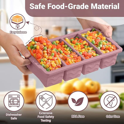 Silicone Freezer Molds for Soup - Image 3