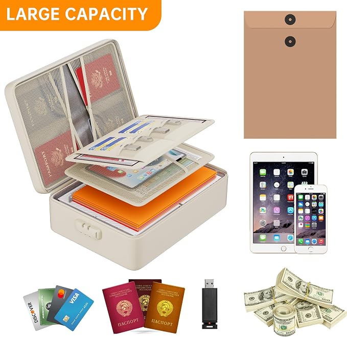 DocSafe 5200°F Fireproof Document Organizer Box - Image 8