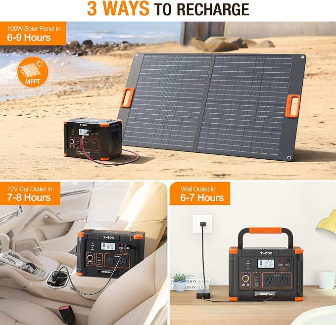 500W Portable Power Station - Image 7