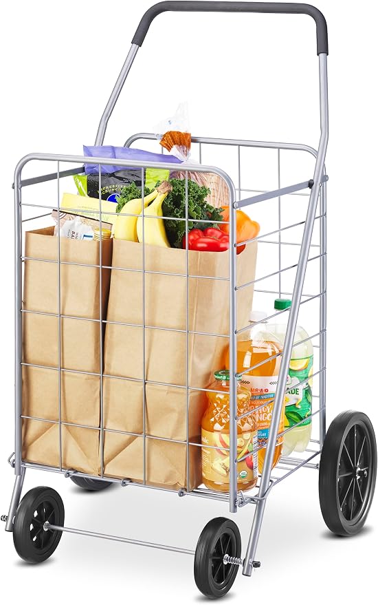 Whitmor Deluxe Utility Foldable Shopping Cart - Image 5