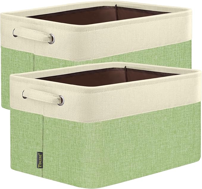 BALEINE 2 Pack Fabric Storage Bins by BALEINE
