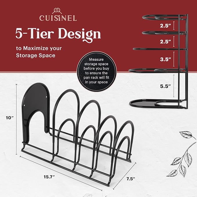 Cuisinel Pots and Pans Organizer - Image 5