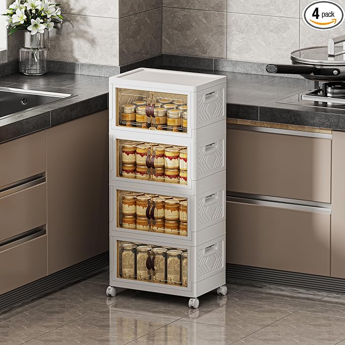 104 QT / 26 Gal Stackable Storage Bins by Unknown