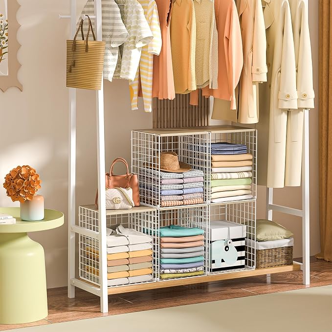 Hencawima 3-Pack Taller Stackable Closet Organizers and Storage - Image 4