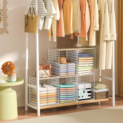 Hencawima 3-Pack Taller Stackable Closet Organizers and Storage - Image 4
