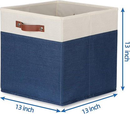 Temary Fabric Storage Bins for Cube Organizer 4 Pack Cube Storage Bins 13 - Image 2