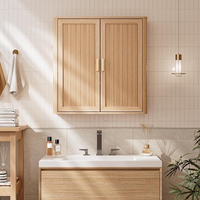 INNOD Bathroom Storage Cabinet, Over the Toilet Storage Cabinet, Medicine - Image 6