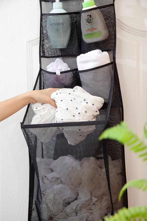 ALYER Multifunctional Over The Door Laundry Basket, Behind The Door Storage - Image 5