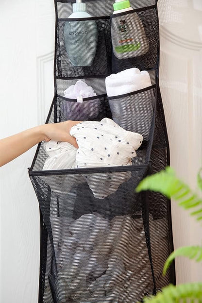 ALYER Multifunctional Over The Door Laundry Basket, Behind The Door Storage - Image 5