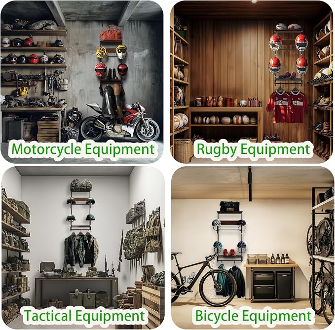 EleganceX Motorcycle Helmet Storage - Image 7