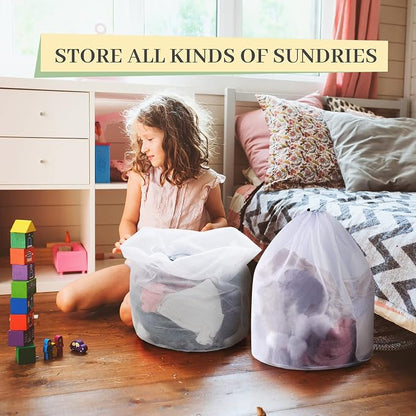 48 Pcs 24 * 32 Inches Fine Mesh Laundry Bag - Image 7
