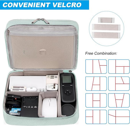 CILLA Electronic Organizer Travel Case, Travel Cord Organizer Case Portable - Image 5