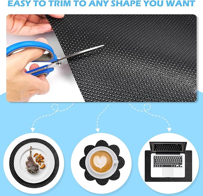 Drawer Liners, Waterproof Shelf Liner, Anti-Slip Non-Adhesive BPA Free Kitchen - Image 4