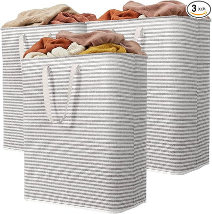 Lifewit 3 Pack Laundry Basket 125L Each, Collapsible Clothes Hamper by Lifewit