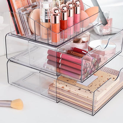 Vtopmart 3 Tier Clear Makeup Organizer - Image 7