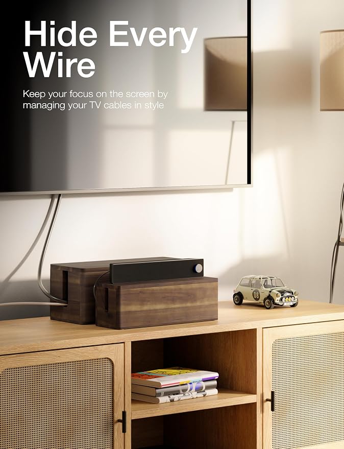 Acacia Large Cable Management Box - Image 7
