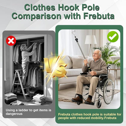 Clothes Hook Pole Heavy Duty - Image 5