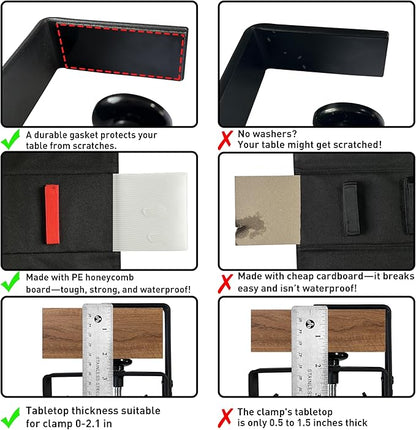 Under Desk Cable Management No Drill – 28" L x 6" W Cord Organizer, Upgraded - Image 3