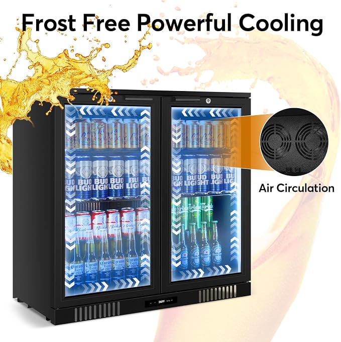 Back Bar Cooler Undercounter Beverage Refrigerator - Image 3