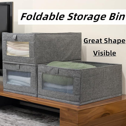 Fordonral 4 Pack Closet Organizers and Storage Bins, Storage Containers - Image 2