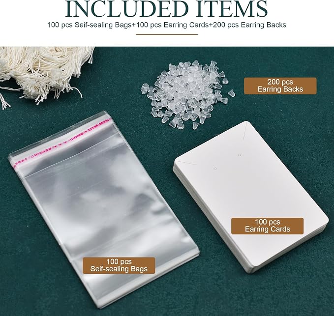 Earring Cards, Set Earring Making Supplies - Image 2