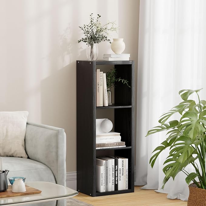 3 Cube Storage Organizer Single Row, Cube Shelf by JPIZISO