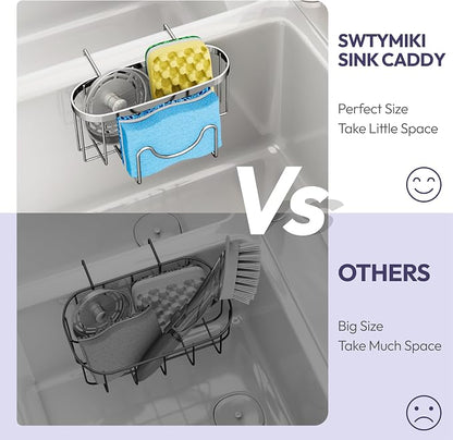 SWTYMIKI Sponge Holder for Kitchen Sink - Image 4