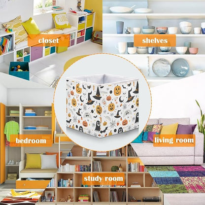 Pumpkin Hat Closet Organizers Storage Cubes Storage Bins Shelf Baskets - Image 6