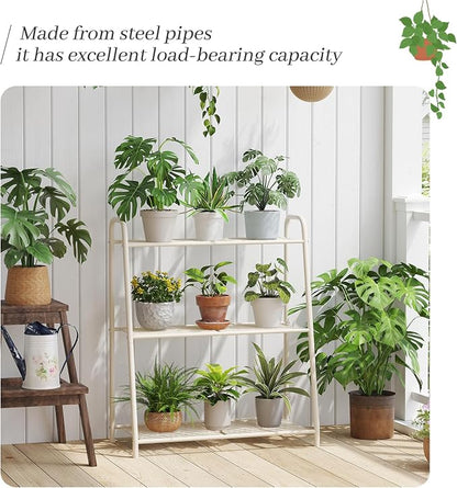 Kitsanery Metal Plant Stand Indoor Outdoor - Image 3