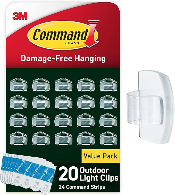 Command Damage Free Hanging Light Clips by Unknown
