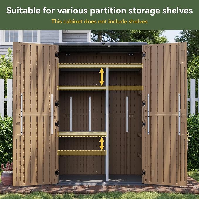 Aoxun Outdoor Storage Shed - Image 4