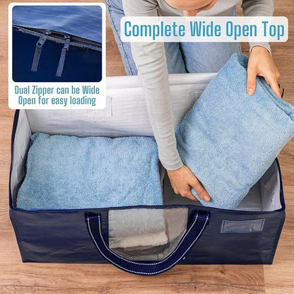 VENO 2 Pack Moving Bags, Comforter and Blanket Storage Bags - Image 2