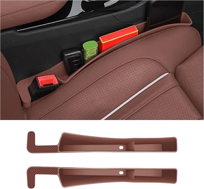 2PCS Car Seat Gap Filler, Automotive Seat Organizer Fill The Gap Between Seat - Image 2