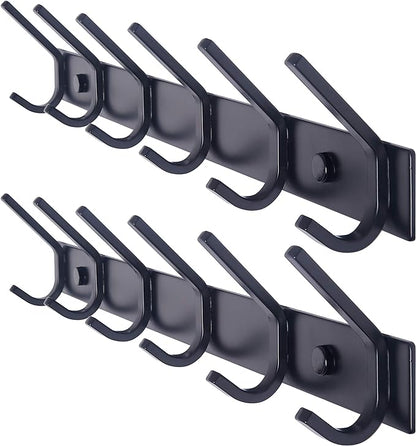 WEBI Coat Rack Wall Mounted, 17-1/8 Inch Coat Hooks by WEBI