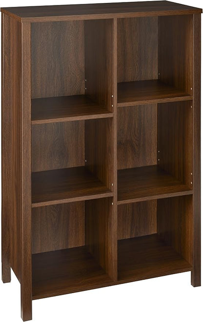 ClosetMaid 16054 Premium Adjustable 6-Cube Organizer, Dark Chestnut by Unknown