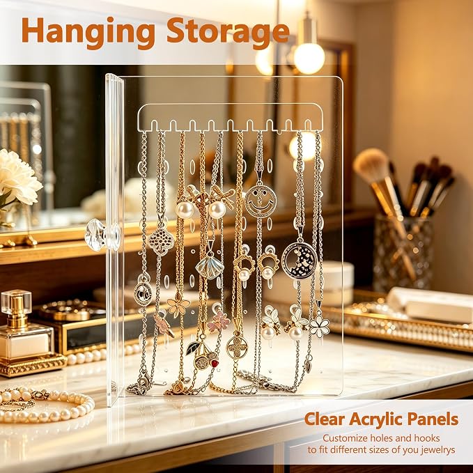 DOZZZ Acrylic Jewelry Organizer Box - Image 4