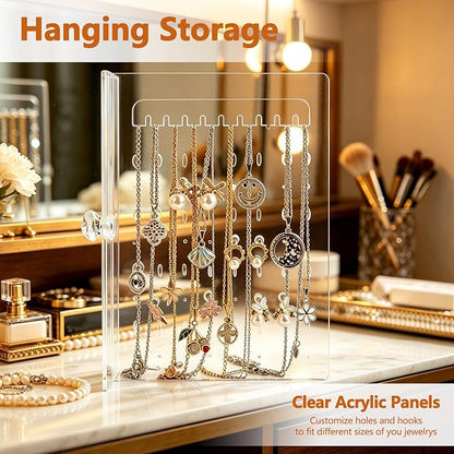 DOZZZ Acrylic Jewelry Organizer Box - Image 4