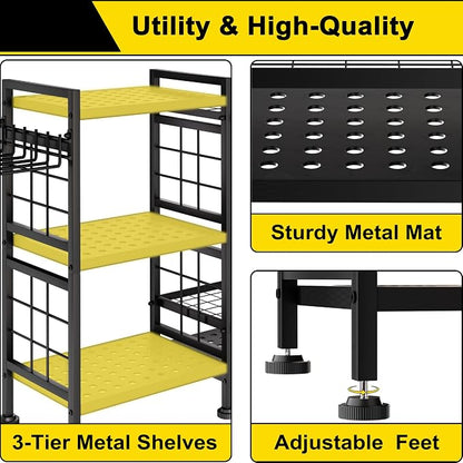 GIOTORENT 6 Tier Garden Tool Organizer, Garage Storage and Organization - Image 8