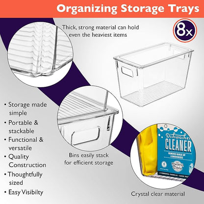ClearSpace Modern Plastic Storage Bins - Image 4