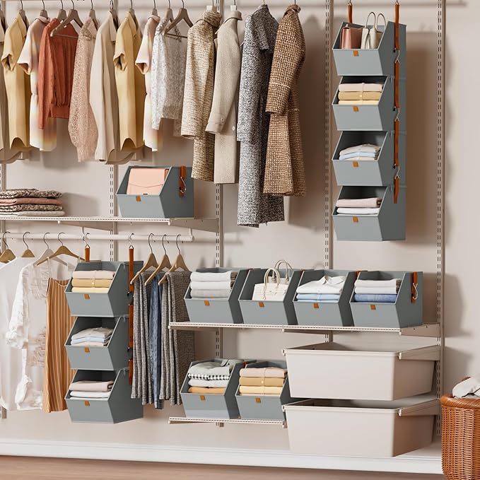 Hanging Closet Organizer 4 Tier - Image 3
