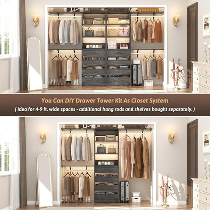 Aheaplus 21.3" Closet System - Image 7