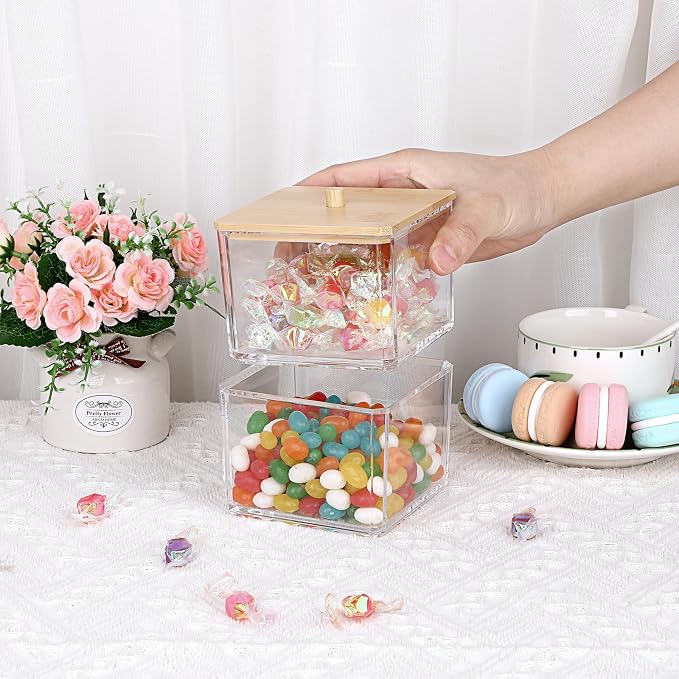 BTSKY Clear Stackable Paper Clip Holder - Image 6