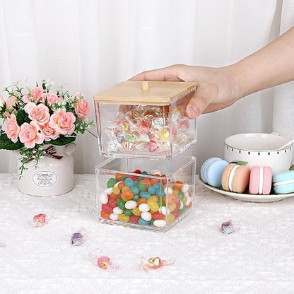 BTSKY Clear Stackable Paper Clip Holder - Image 6