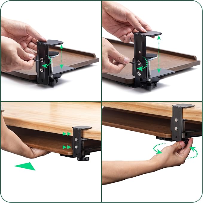 D'vine Dev Keyboard Tray Under Desk - Image 5