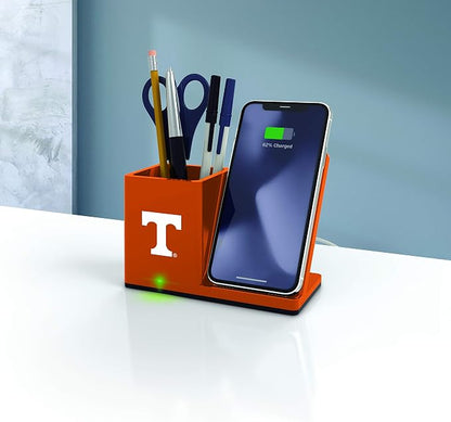 SOAR NCAA Unisex Cell Phone Wireless Charging Stand and Desktop Organizer - Image 2